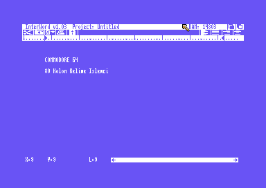 InterWord 2019 Word Processor for the C64